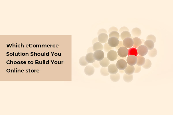Which eCommerce solutions should you choose to build your online store