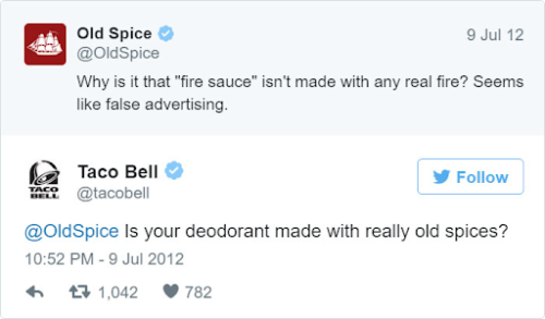 Old Spice vs Taco Bell
