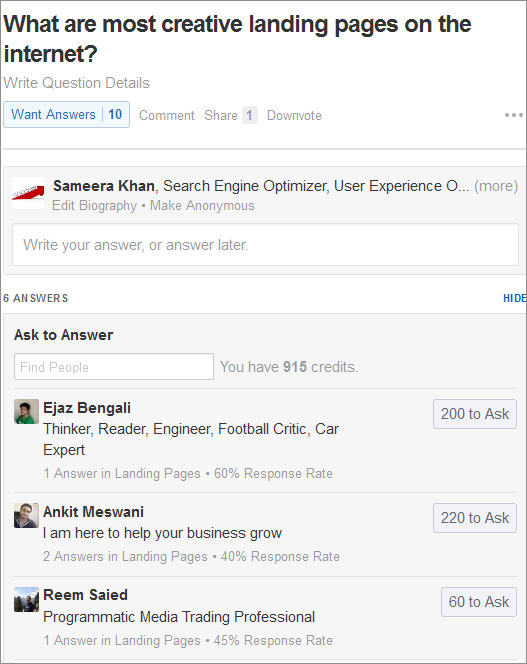 Quora_landing_page