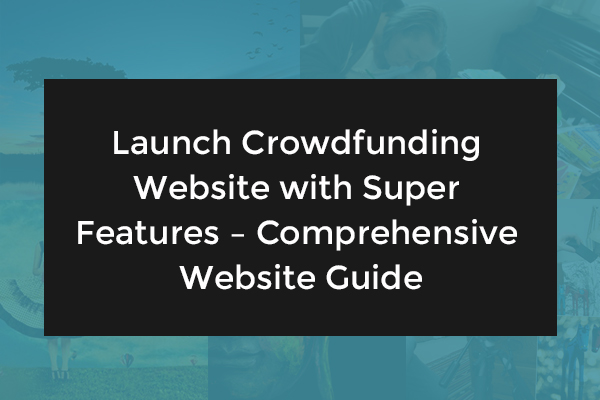 crowdfunding website features
