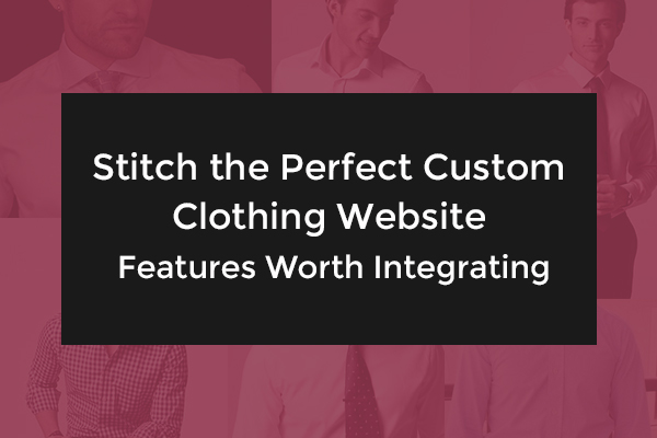 custom tailoring website features