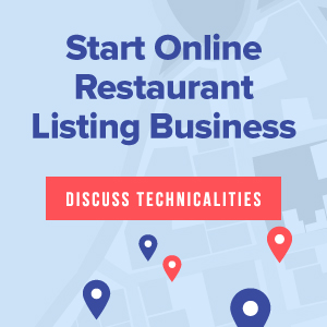 Launch online restaurant review booking business