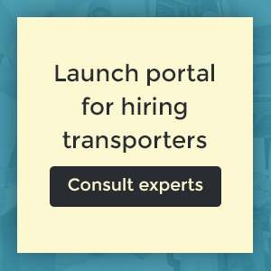Launch portal for hiring transporters