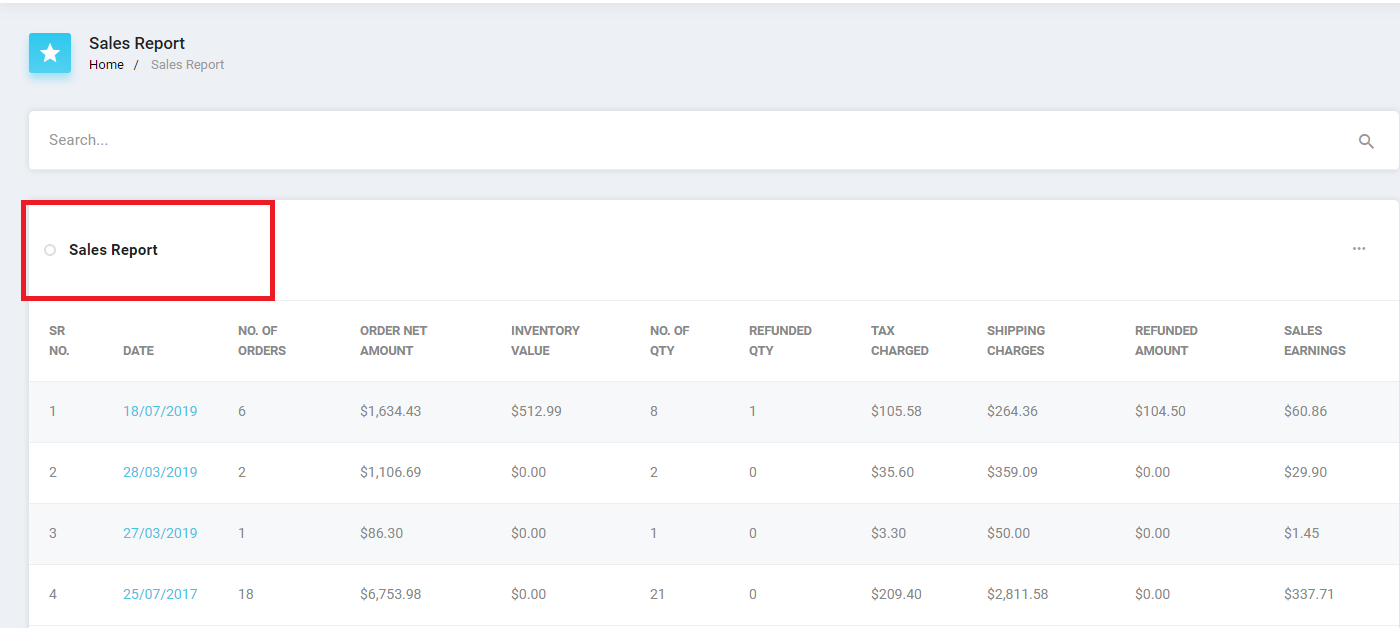 22. Sales Reports