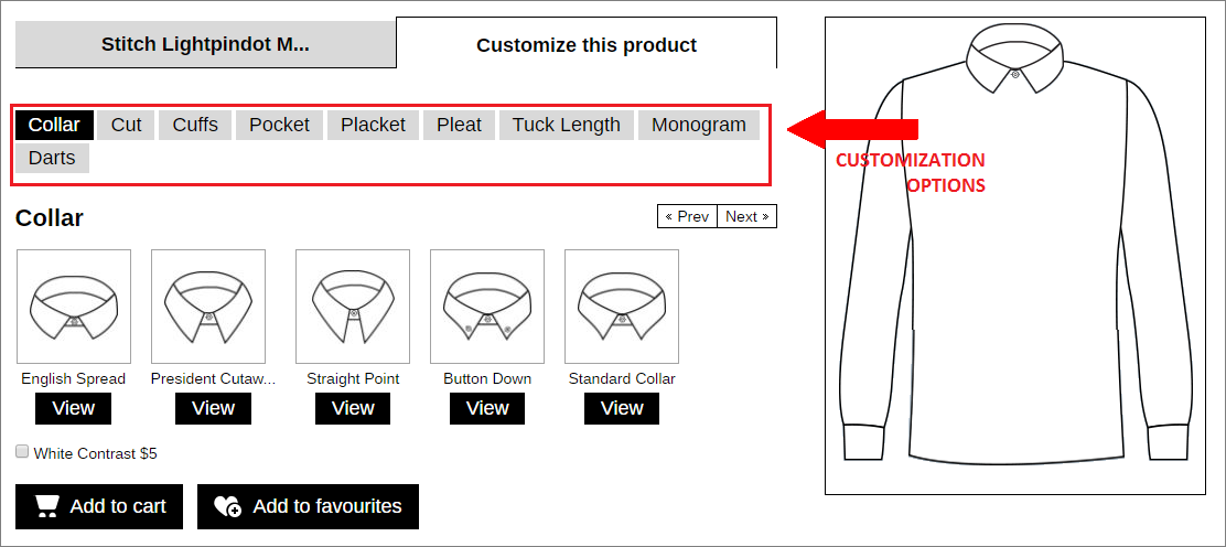 Product Customization in Stitch