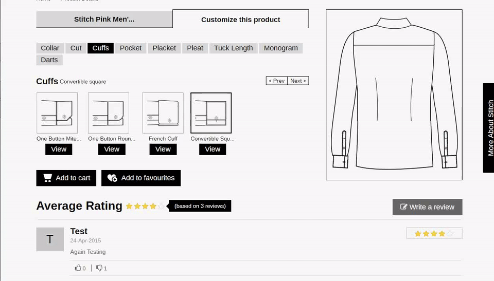 Comprehensive Customization in Stitch