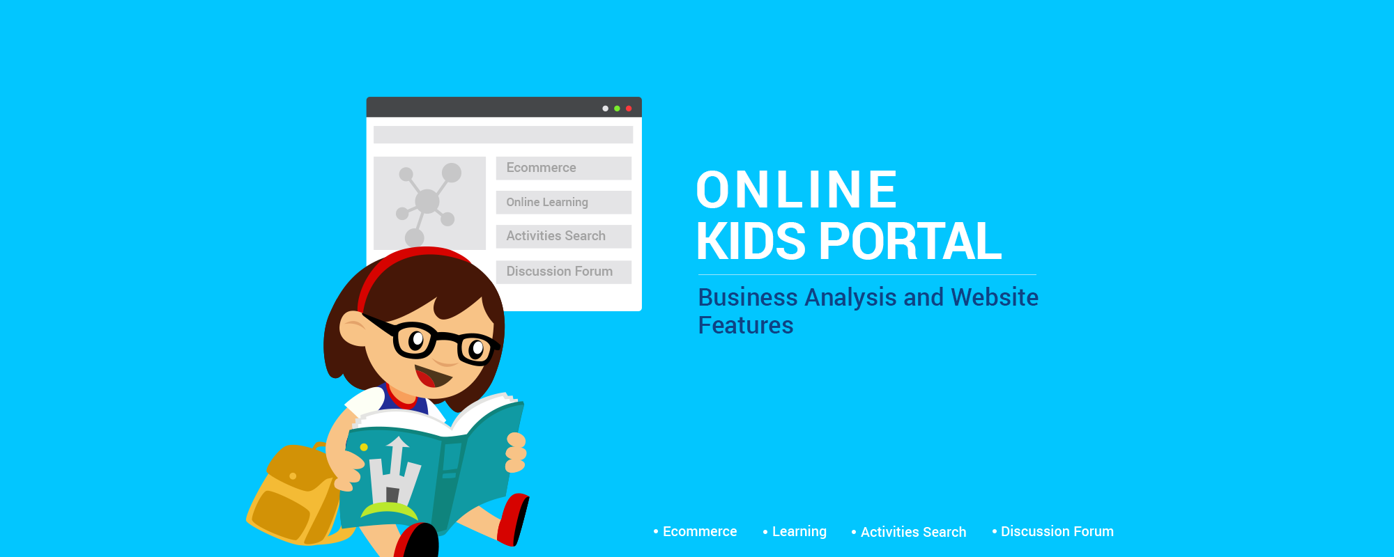 Business Model & Website Features of Online Portal for Kids and Parents