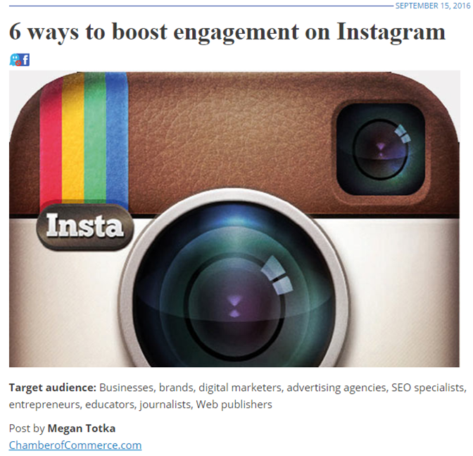 Boost engagement
