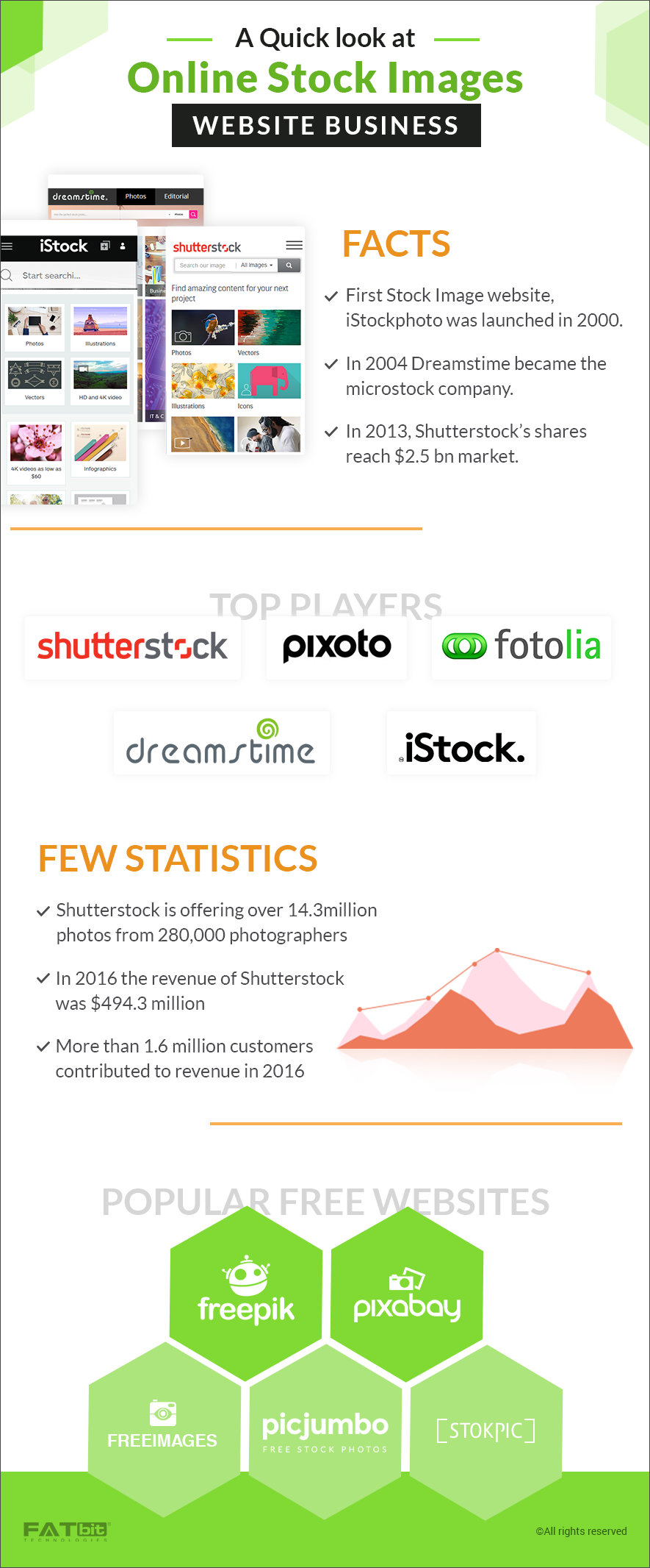 Infographic- Online Stock Image Business