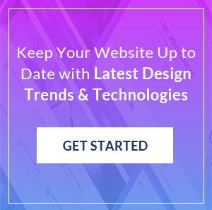 Keep your website up to date with latest design trends