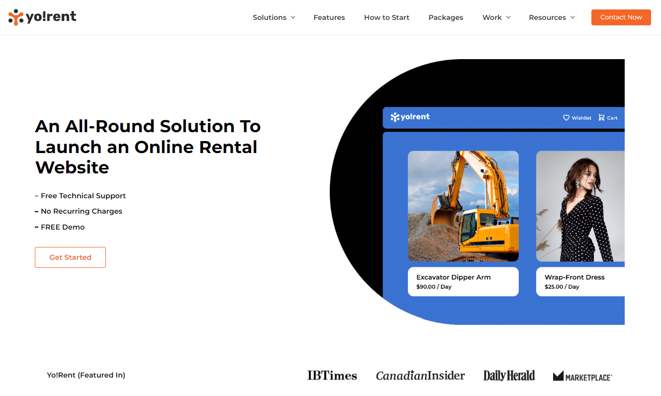 An All-Round Solution To Launch an Online Rental Website