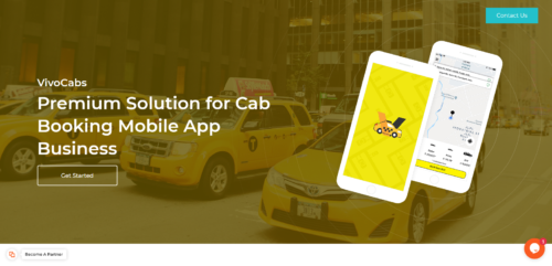 reliable solution to launch taxi-cab booking mobile apps