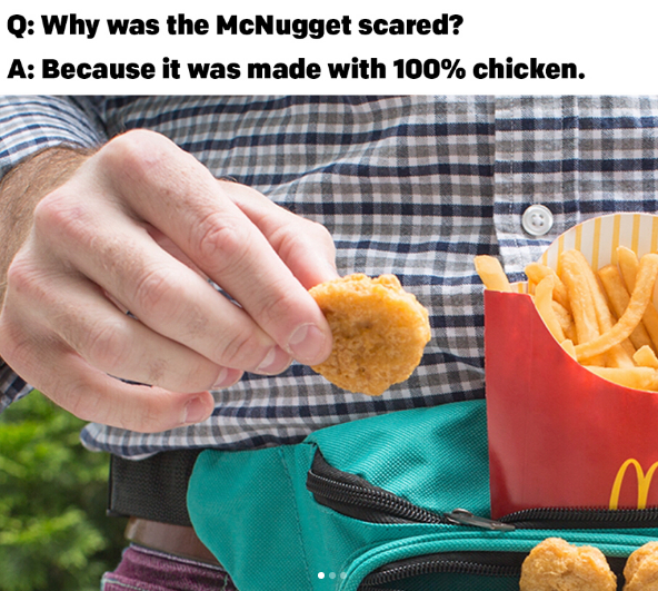 marketing strategy for online food business McDonalds Ad
