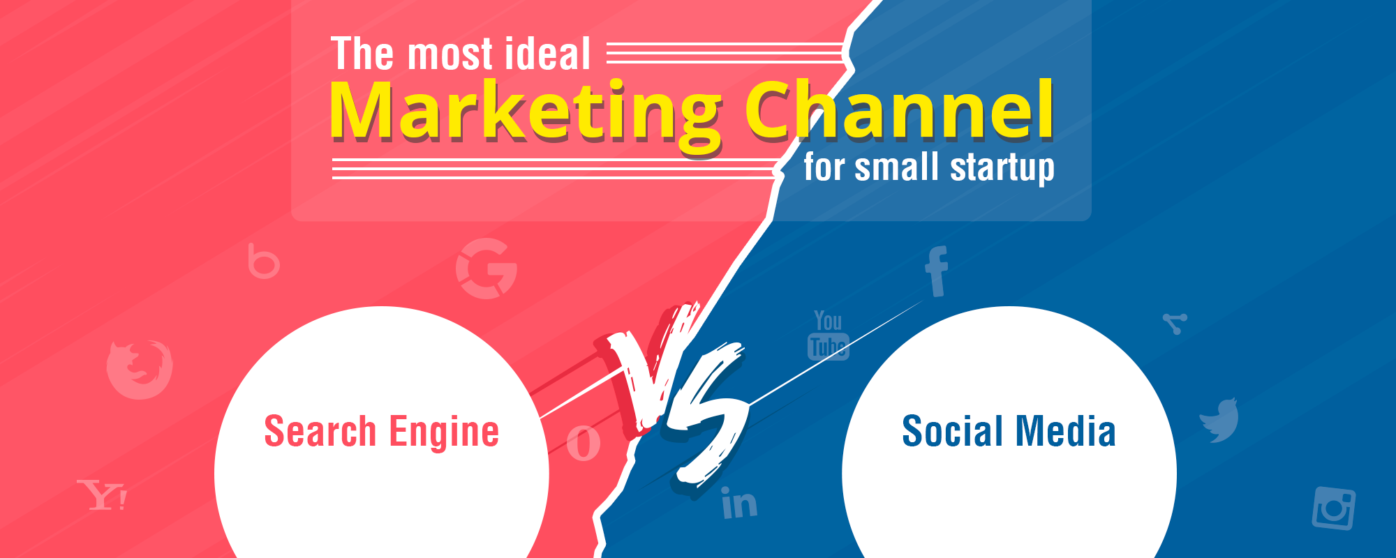 Search Engine vs Social Media – Which Marketing Channel Small Startups Should Focus On?