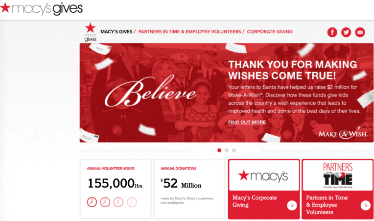 Charity- Macy's