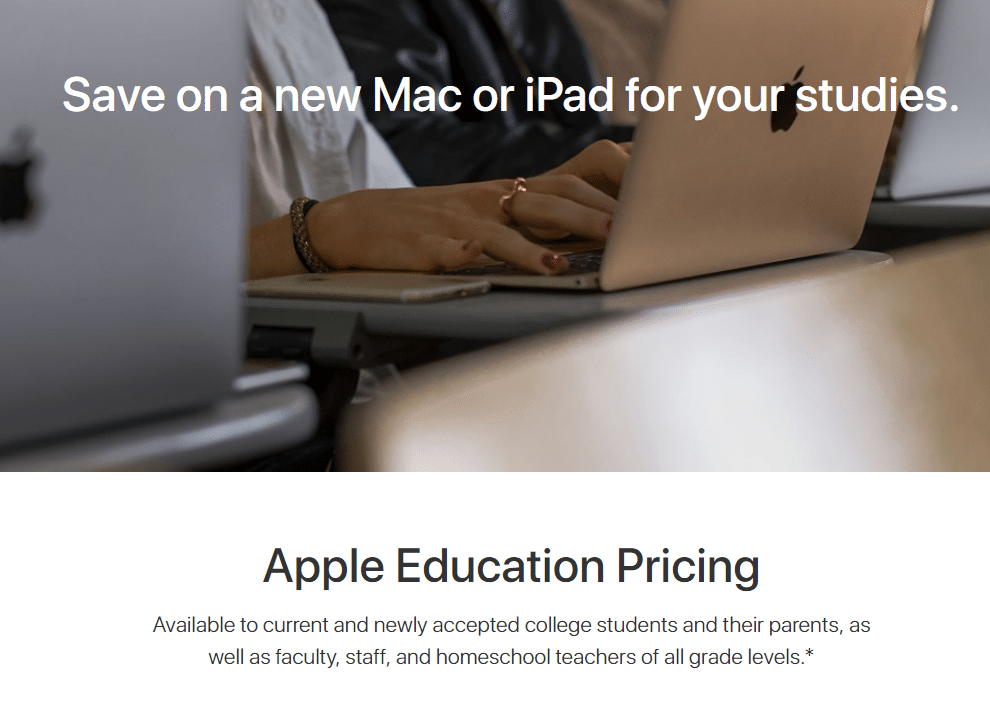 Discounts- Apple Offer