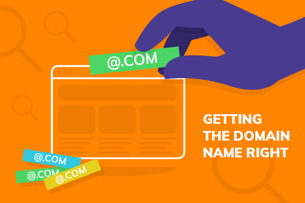 Getting the domain name right