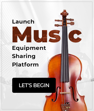 Start music gear rental website