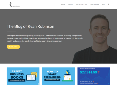 Ryan Robinson Blog
