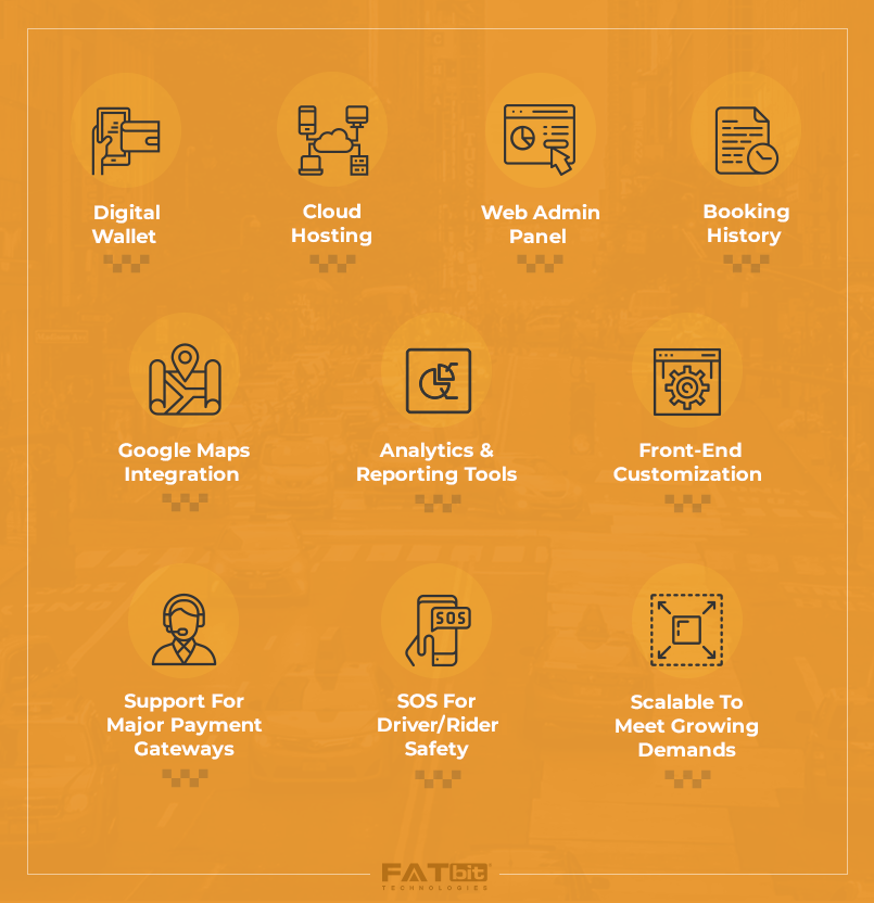 White-Label Taxi Booking- Key Features1