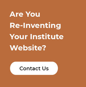 Re-invent your Institute Website