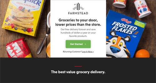 Grocery Delivery Startups - Farmstead