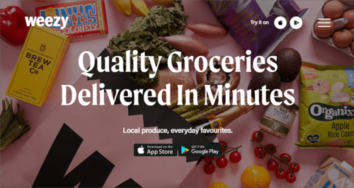 Grocery Delivery Startups - Weezy