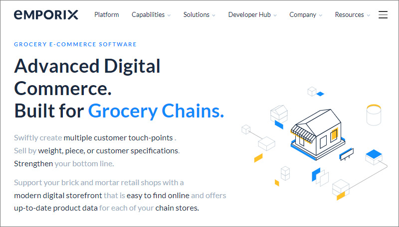 Online Grocery Software - Emporix