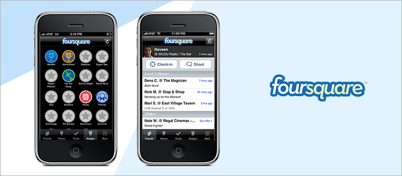 FourSquare - Top 10 MVP Examples