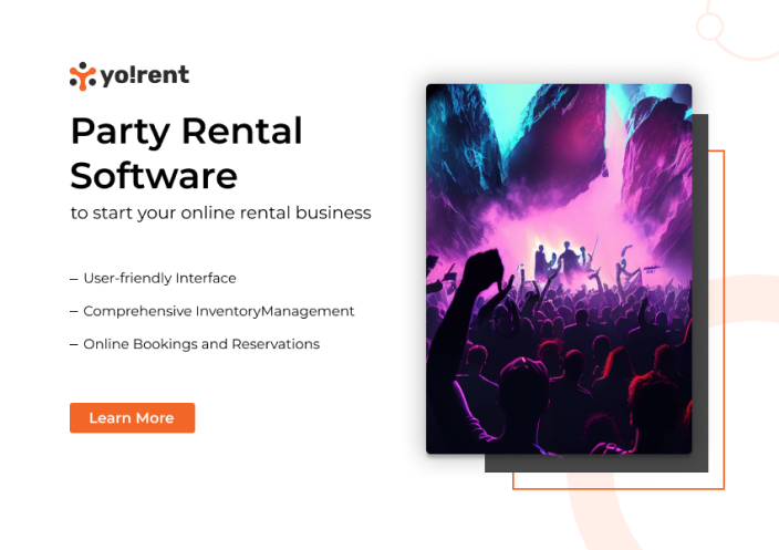Party Rental Software