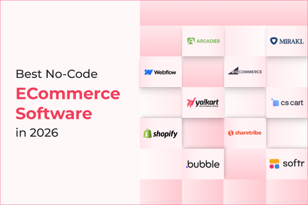 Best No-Code eCommerce Software in 2026 - Banner
