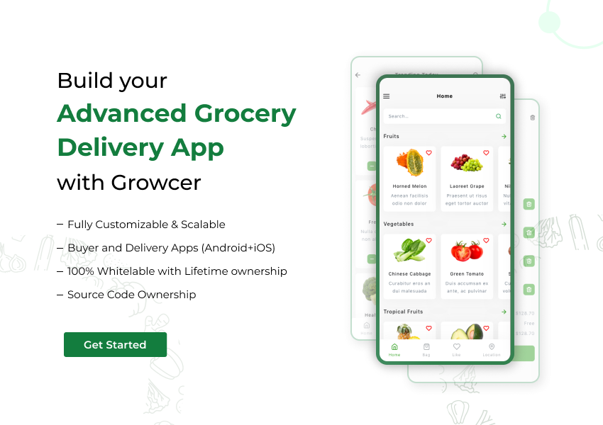 Advanced Grocery Delivery App