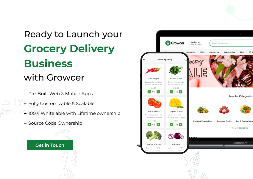 Launch your Grocery Delivery Business