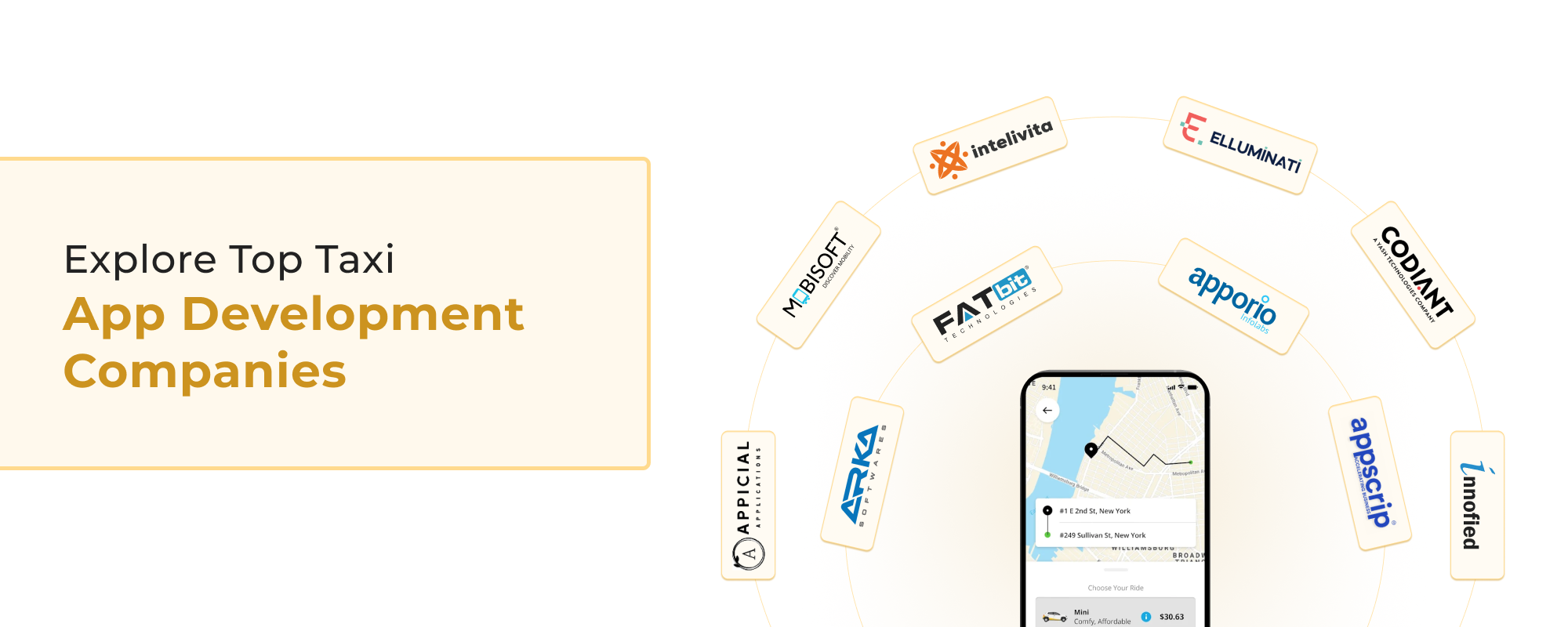 Top Taxi App Development Companies in 2026