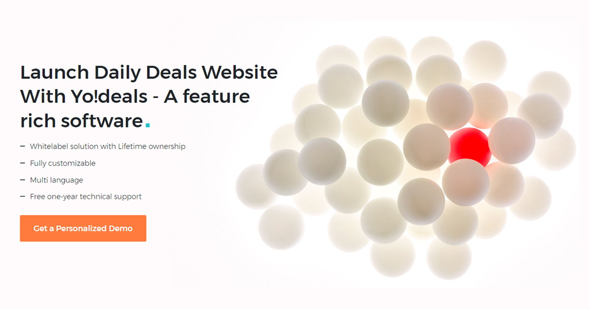 Launch your Daily Deals site with advanced Features & Benefits