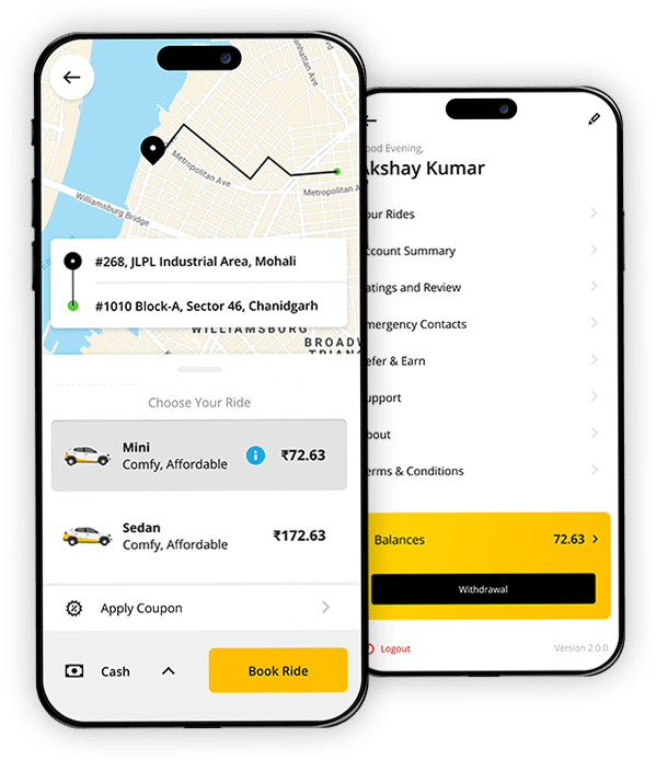 white label taxi app solution